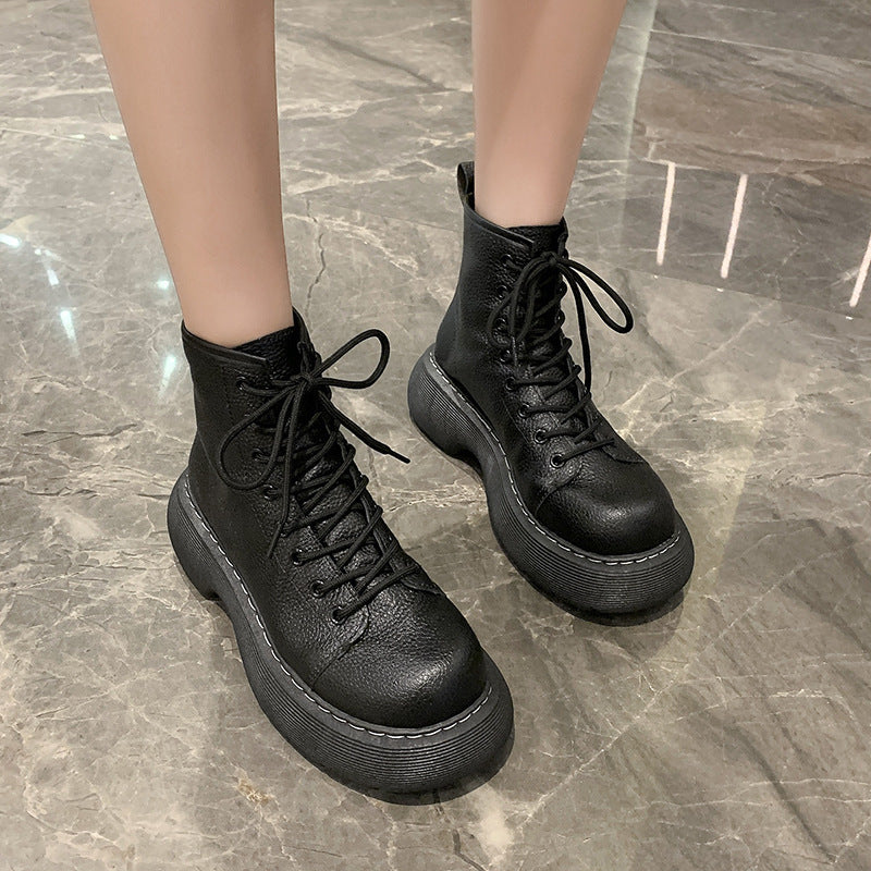 Bottes Femme à Lacets – Bottines Fines Élégantes et Mode | Chaussures Montantes Tendance