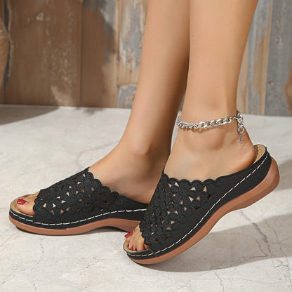 Lawra™ | Sandales femme à petit talon : confort chic et maintien optimal
