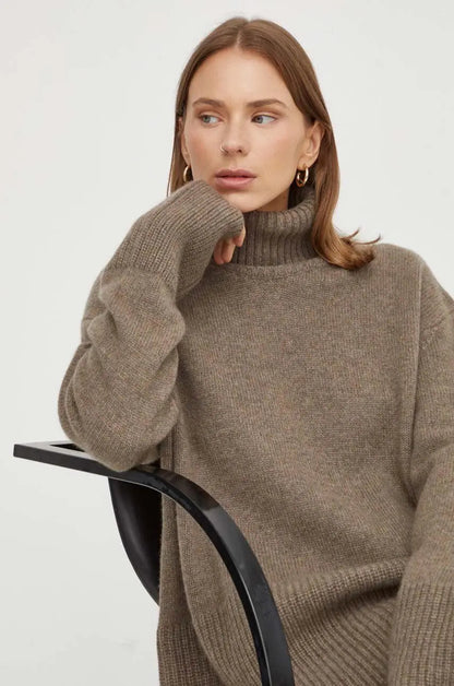 Éloïse | Pull Oversize en Cachemire pour un Luxe Décontracté lunnav