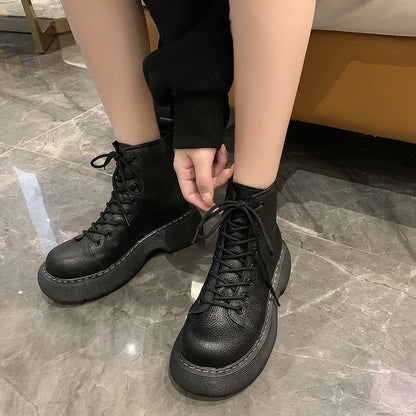 Bottes Femme à Lacets – Bottines Fines Élégantes et Mode | Chaussures Montantes Tendance