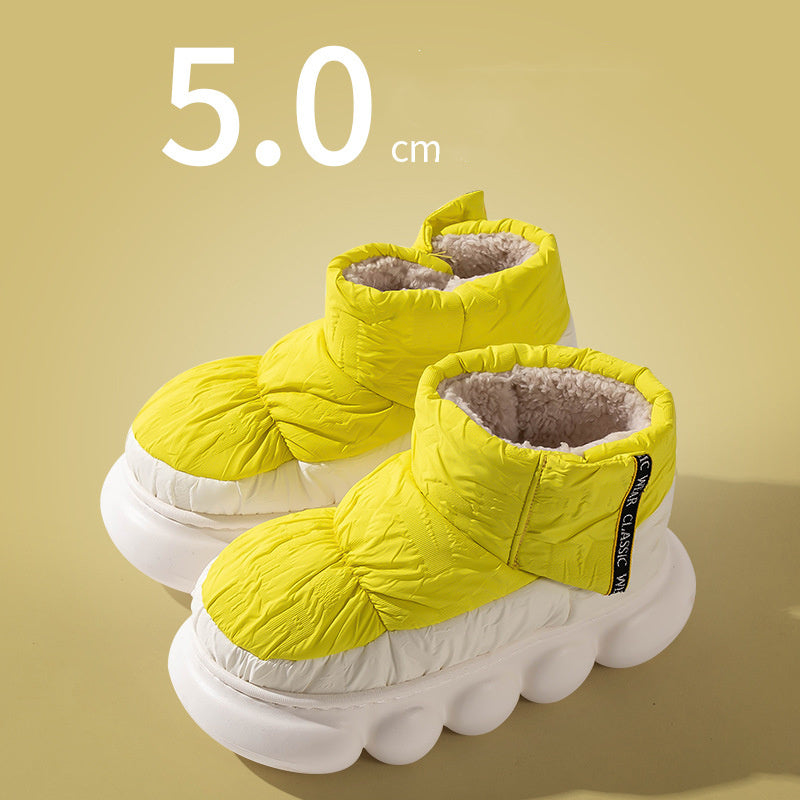 CozyStep™ | Bottines d’Hiver Femme – Chaussons Chauds en Duvet pour Intérieur & Extérieur