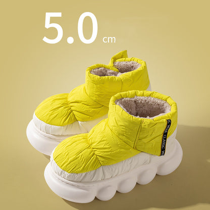 CozyStep™ | Bottines d’Hiver Femme – Chaussons Chauds en Duvet pour Intérieur & Extérieur