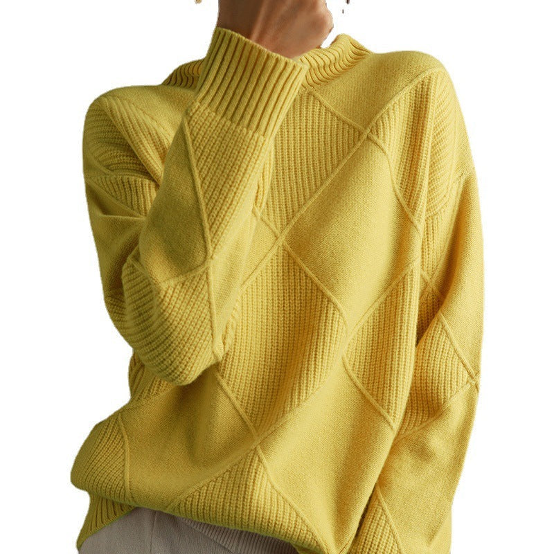 Camille | Pull en Maille à Manches Longues pour un Automne-Hiver Élégant et Confortable lunnav