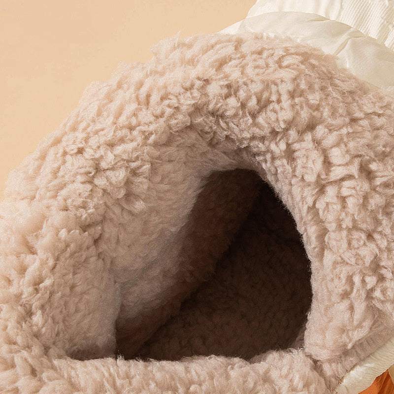 CozyStep™ | Bottines d’Hiver Femme – Chaussons Chauds en Duvet pour Intérieur & Extérieur