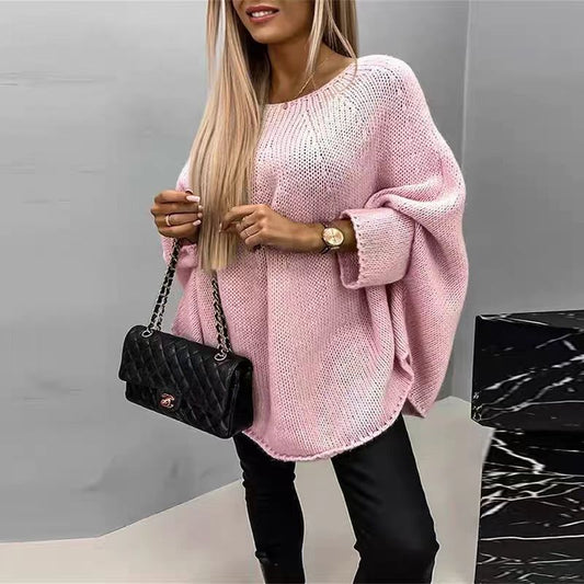 Mathilde | Pull Oversize en Maille pour un Hiver Chic et Élégance Décontractée lunnav